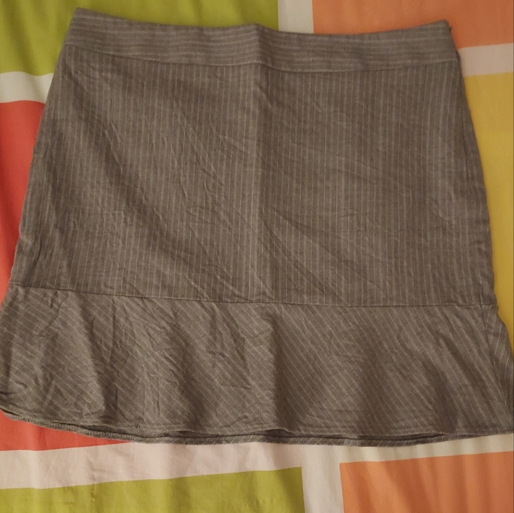 Banana Republic  Pinstripe Skirt